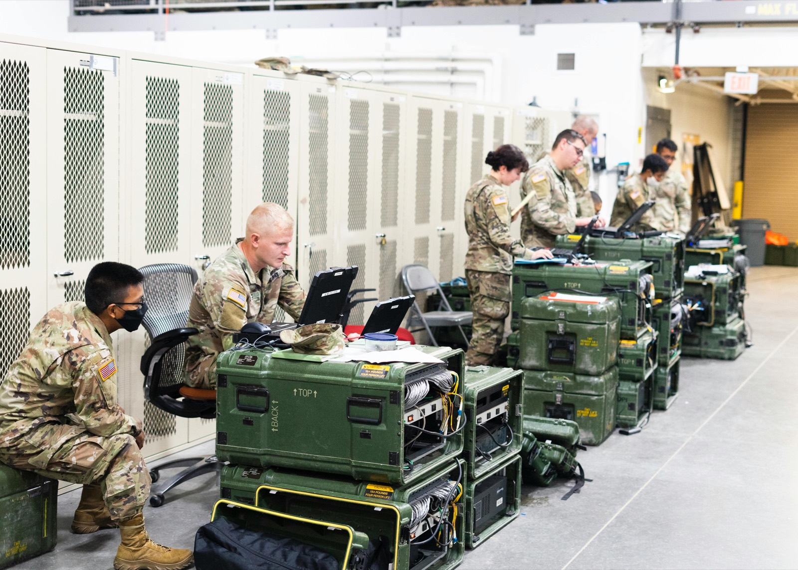 Military and government freight operations